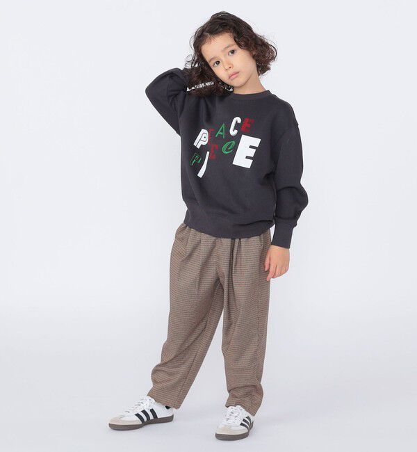 SHIPS KIDS「SHIPS KIDS:100～130cm /千鳥柄 チェック タック パンツ」|その他|