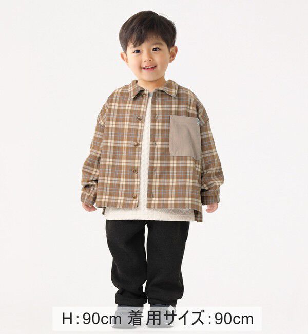SHIPS Colors 「SHIPS Colors:80～130cm /〈洗濯機可能〉裏起毛 サルエルパンツ」|その他|