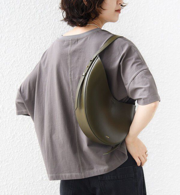 SHIPS for women「《予約》【SHIPS別注】81BRANCA: 5分袖 ロゴ・フォト TEE」|Tシャツ・カットソー|