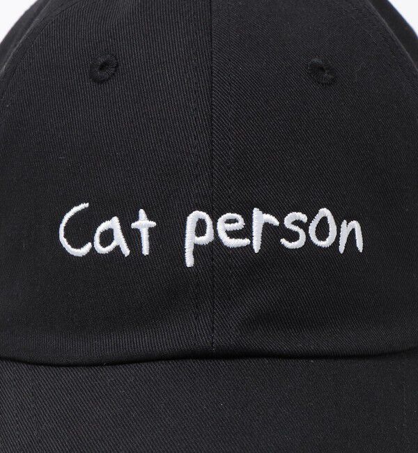 SHIPS「【City Ambient Products別注】Ben Lenovitz: DOG CAT PERSON キャップ」|キャップ・キャスケット|