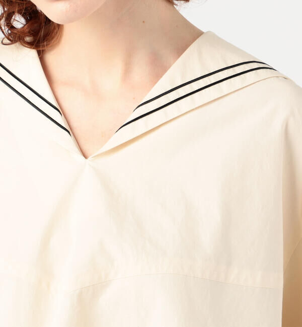 TOMORROWLAND BUYING WEAR「UNION LAUNCH セーラーカラーブラウス」|シャツ・ブラウス|