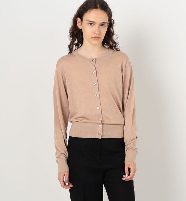 TOMORROWLAND GOODS「BY MALENE BIRGER MONTIE クルーネックカーディガン」|カーディガン|
