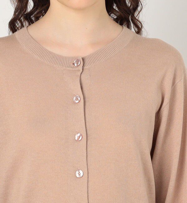 TOMORROWLAND GOODS「BY MALENE BIRGER MONTIE クルーネックカーディガン」|カーディガン|