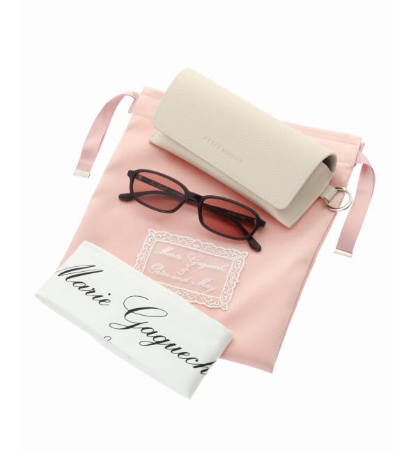EYETHINK「《予約》PETER AND MAY MARIE AUBERGINE RED Sunglasses」|メガネ|