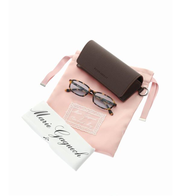 EYETHINK「《予約》PETER AND MAY MARIE BUBBLE TORTOISE BEIN BLUE Sunglasses」|サングラス|