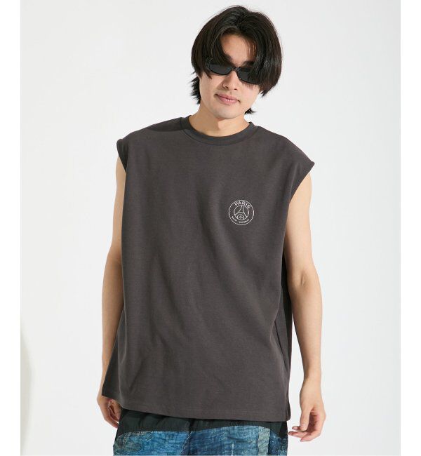Paris Saint-Germain「【Paris Saint-Germain / パリ・サン＝ジェルマン】 JP METALIC LOGO TANK」|Tシャツ・カットソー|