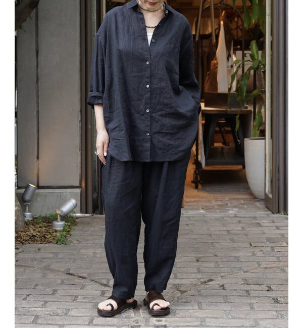 journal standard luxe「40リネン レギュラーカラーシャツ」|シャツ・ブラウス|
