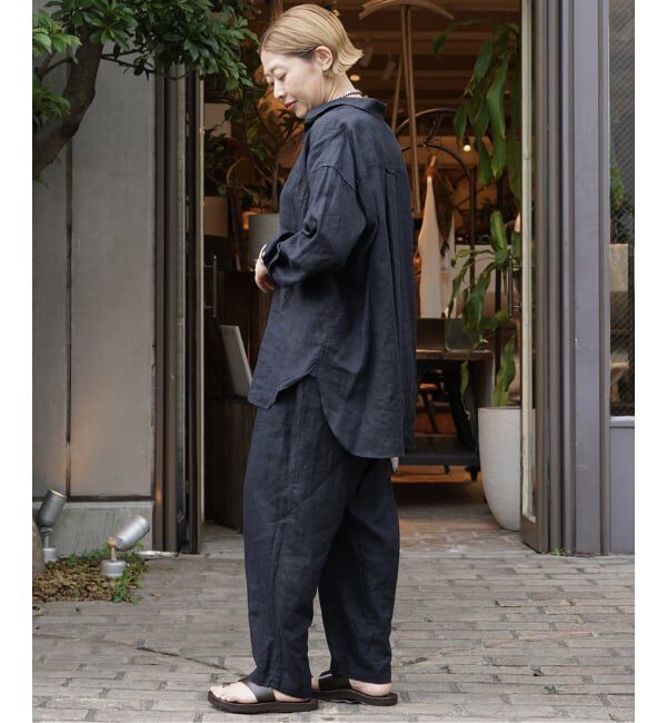 journal standard luxe「40リネン レギュラーカラーシャツ」|シャツ・ブラウス|