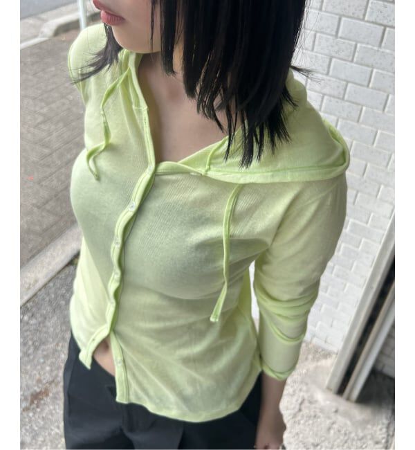 Oriens JOURNAL STANDARD「別注【MILLER/ミラー】Light prib hoodie カーディガン」|カーディガン|