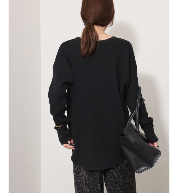 JOURNAL STANDARD relume「《予約》【Hanes&times;relume】別注Newワッフルヘンリーネックプルオーバー」|Tシャツ・カットソー|