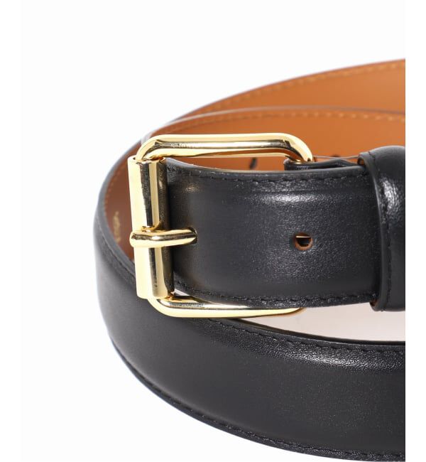 journal standard L'essage「《追加予約8》MAISON BOINET 30 mm belt in nappa leather lined cru ベルト」|ベルト|