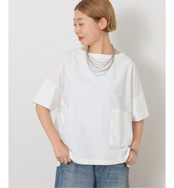 journal standard luxe「《予約》ブロードワッシャー プルブラウス」|シャツ・ブラウス|