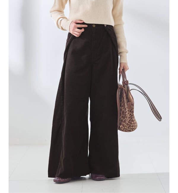 journal standard L'essage「《予約》Uhr/ウーア Wide Corduroy Pants パンツ」|その他|