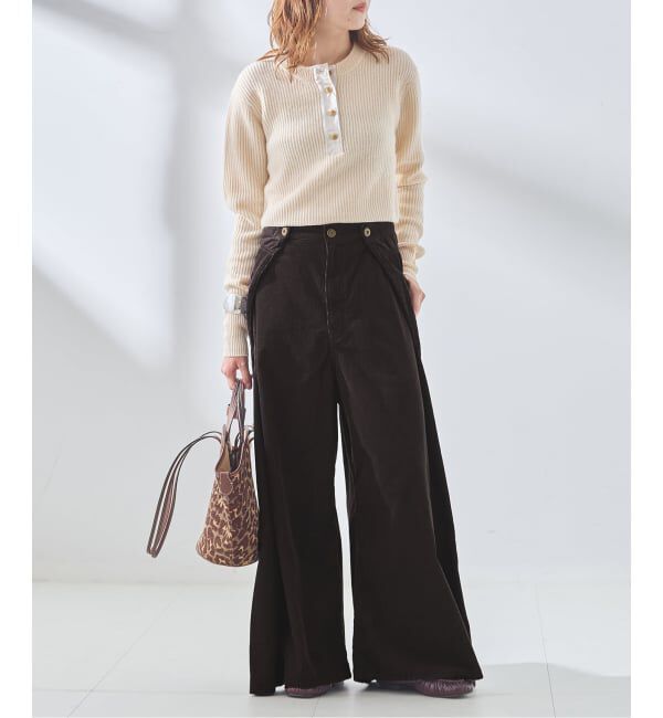 journal standard L'essage「《予約》Uhr/ウーア Wide Corduroy Pants パンツ」|その他|