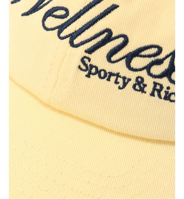 journal standard L'essage「SPORTY&RICH/スポーティアンドリッチ Avenue Hat キャップ」|キャップ・キャスケット|