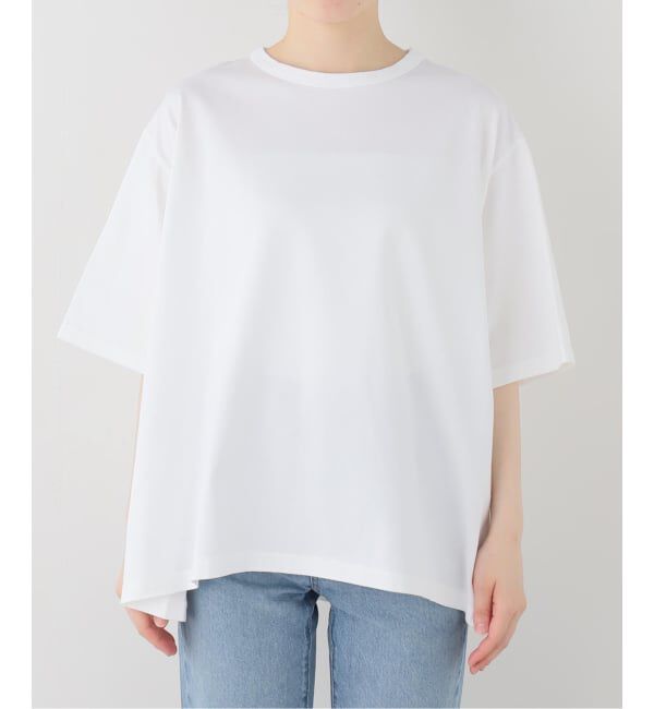 journal standard luxe「バスクジャージ サイドタックプルオーバー」|Tシャツ・カットソー|ホワイト