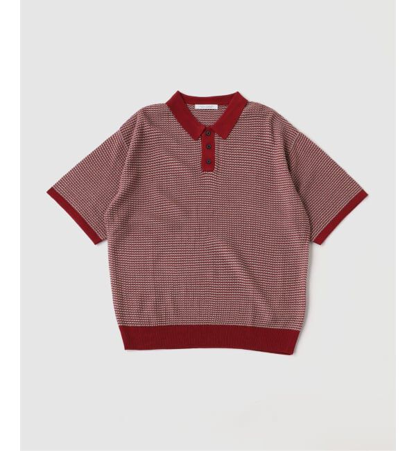 JOURNAL STANDARD「マルチカラー ニットポロ」|ポロシャツ|レッド