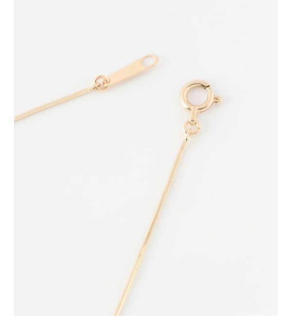 Lilas by Spick&Span「コンパクトチェーン55cmネックレス K10」|ネックレス|