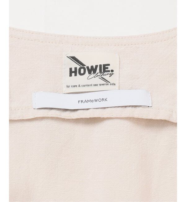 FRAMeWORK「≪予約≫HOWIECLOTHING&times;FRAMeWORKベスト」|ダウンベスト・ベスト|