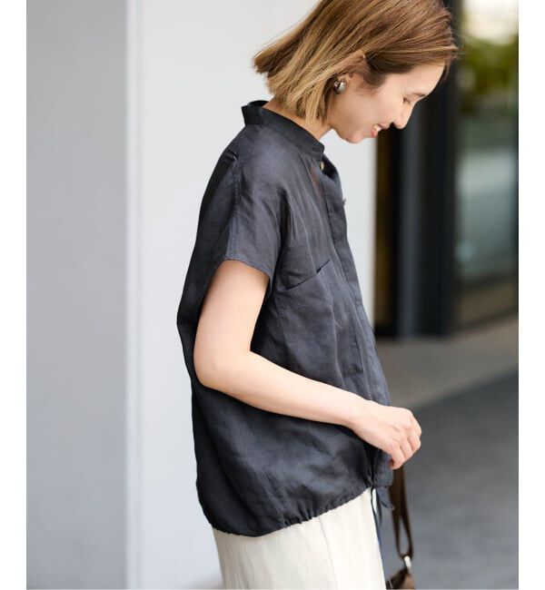FRAMeWORK「≪予約≫ラミーキャップスリーブドロストシャツ」|シャツ・ブラウス|