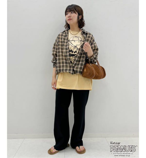 FRAMeWORK「≪予約≫JOHNBULL/ジョンブル PEANUTS CHARLIE BROWN TEE」|Tシャツ・カットソー|
