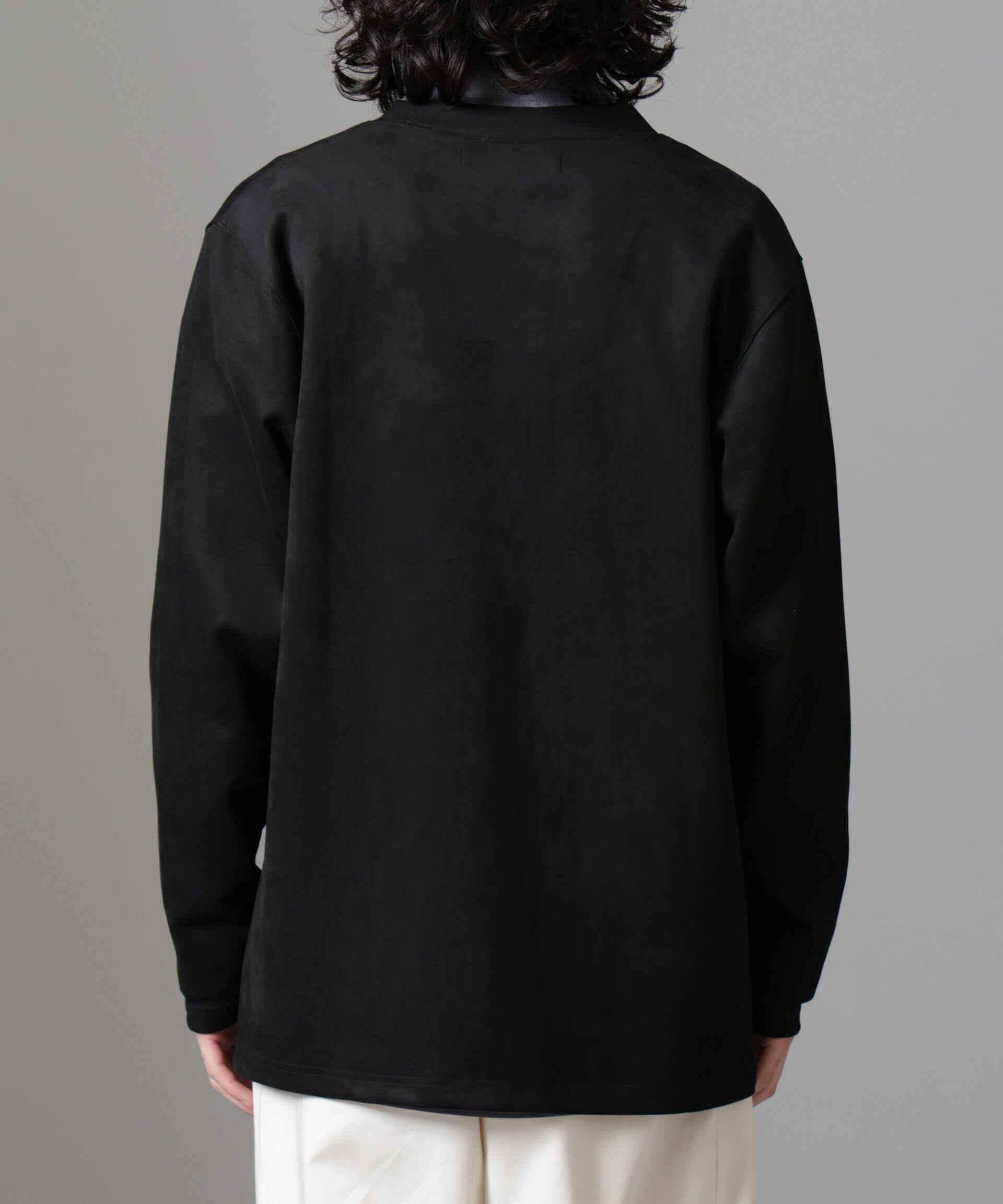 nano･universe「フェイクスエードトッパーカーディガン 24AW」|Tシャツ・カットソー|