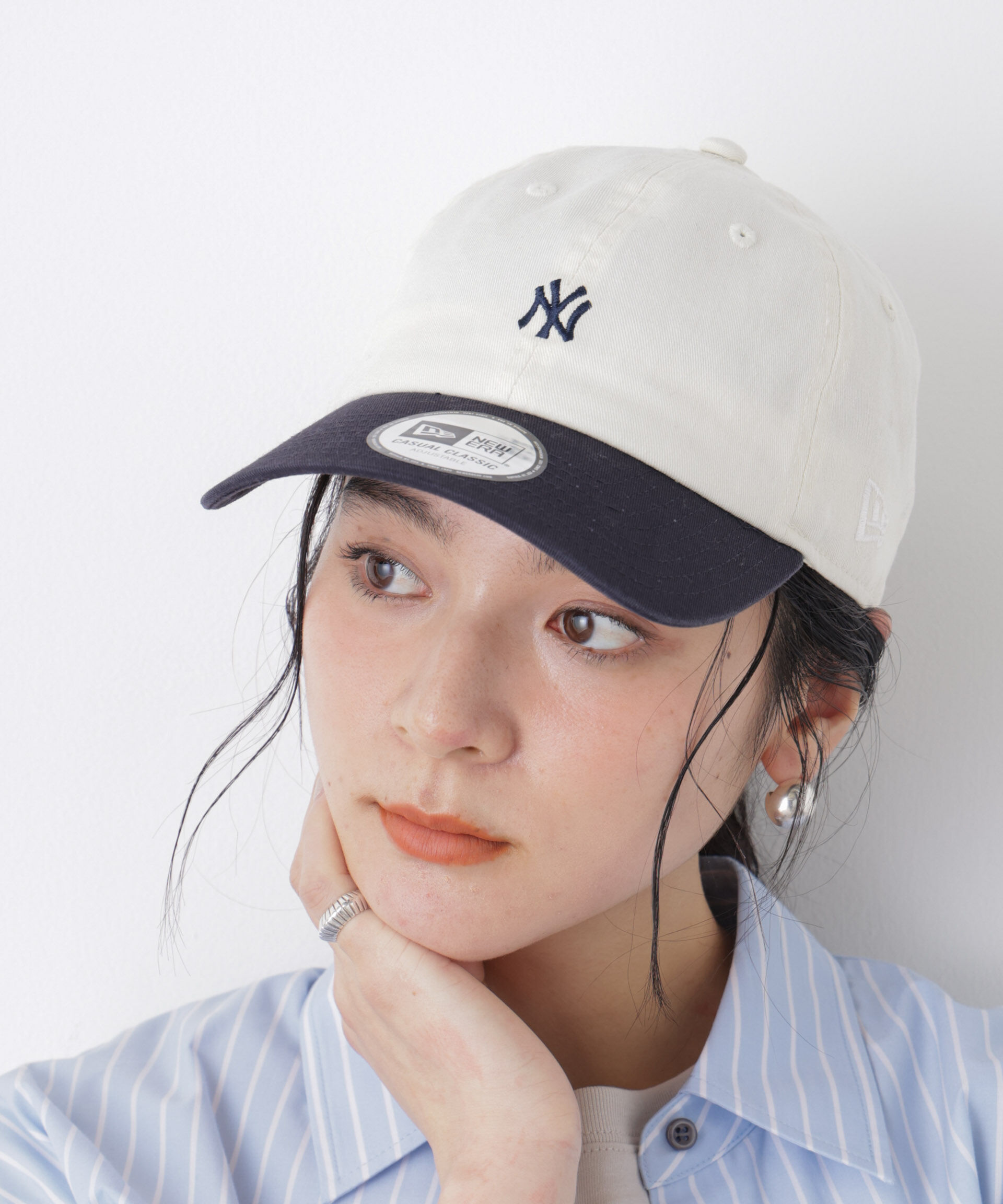 nano･universe「NEW ERA(R)/別注 CC NEYYAN MINILOGO CAP Clr」|キャップ・キャスケット|パターン1