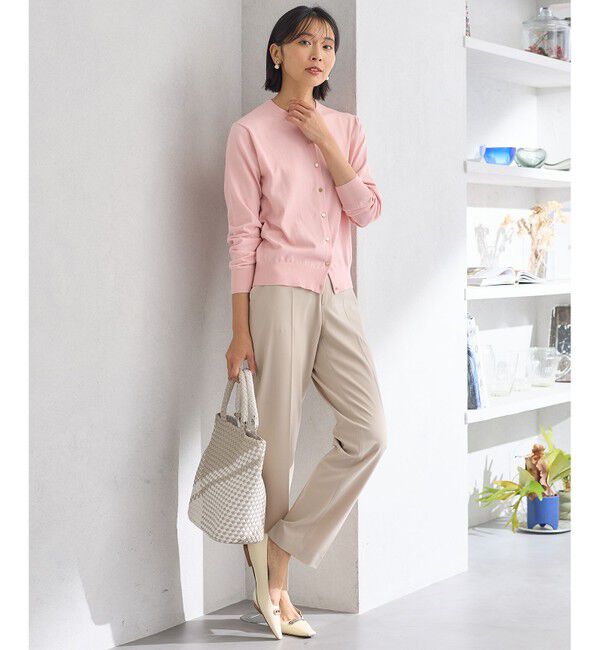 23区「【洗える】クリアストレッチ テーパードパンツ」|その他|