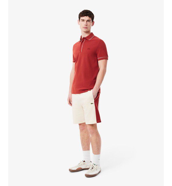 LACOSTE「サイド&バックヨーク切り替えスウェットショーツ」|その他|