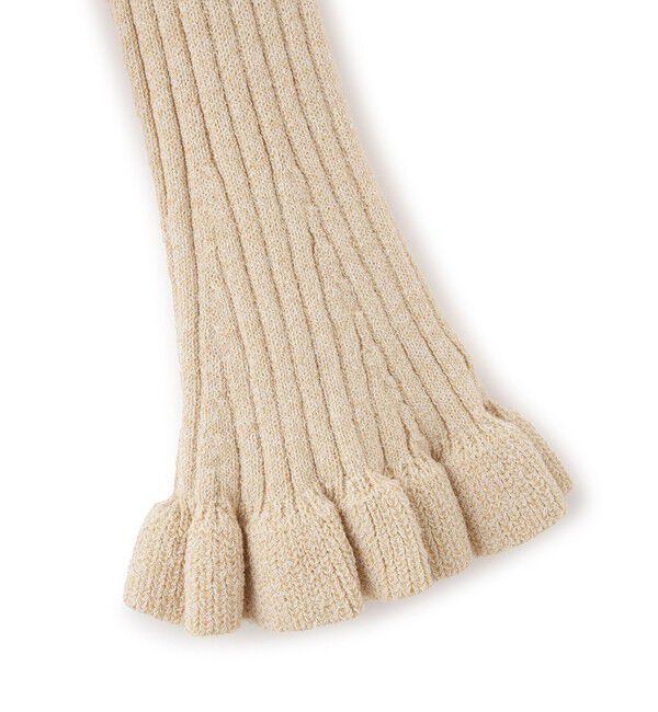 ADAM ET ROPE'「【WEB限定】2WAYフリルリブカーディガン」|カーディガン|
