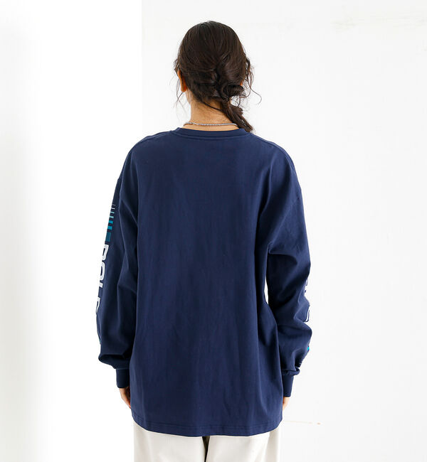 ABAHOUSE「【POLeR/ポーラー】TEAMS RELAX LOGO/ロングスリーブ/チーム」|Tシャツ・カットソー|