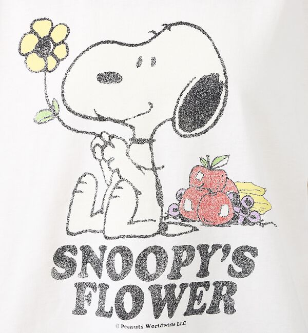 ABAHOUSE「【FRUIT OF THE LOOM / フルーツオブザルーム】スヌーピー ピー」|Tシャツ・カットソー|