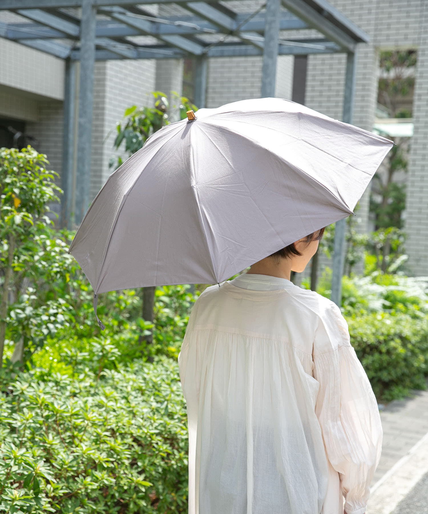URBAN RESEARCH DOORS「『WEB限定』CINQ　晴雨兼用折りたたみ傘」|その他|グレー
