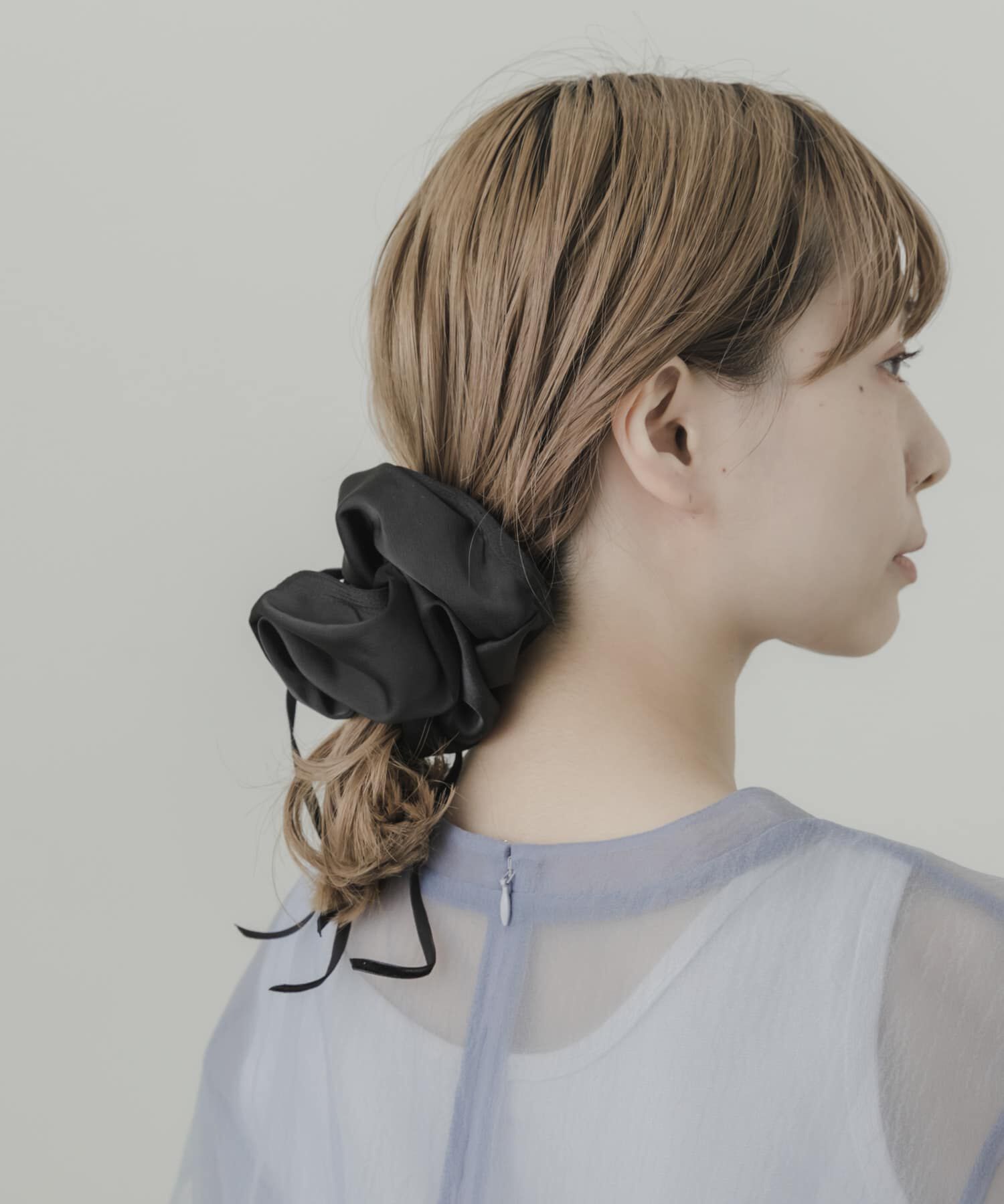 SMELLY「ドローコードボリュームシュシュ」|ヘアゴム・シュシュ|