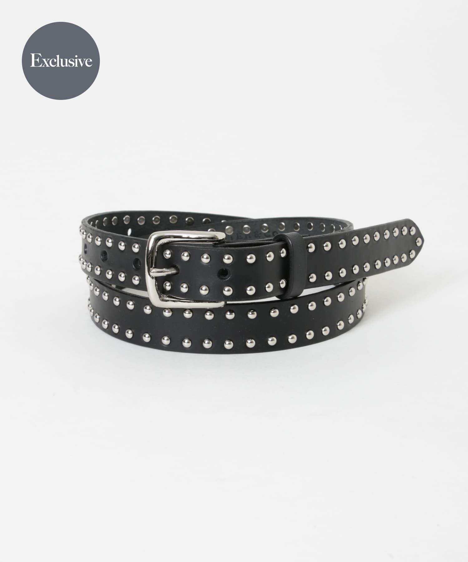 URBAN RESEARCH「『別注』　MASTER&Co.&times;URBAN RESEARCH　STUDS 24mm BELT」|ベルト|ブラック
