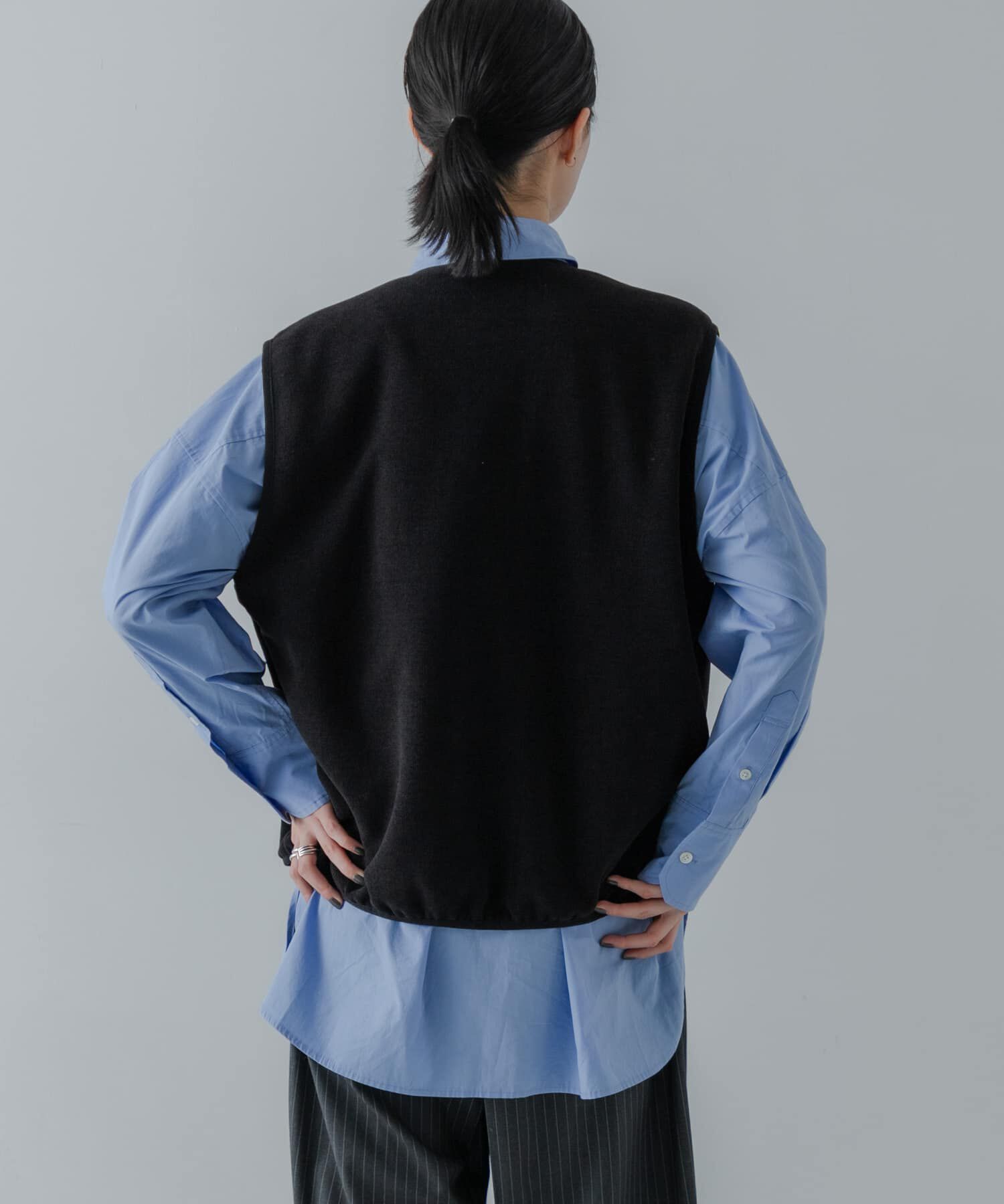 URBAN RESEARCH「『別注』THOUSAND MILE&times;URBAN RESEARCH　KNIT FREECE ZIP VEST」|ベスト・ジレ|