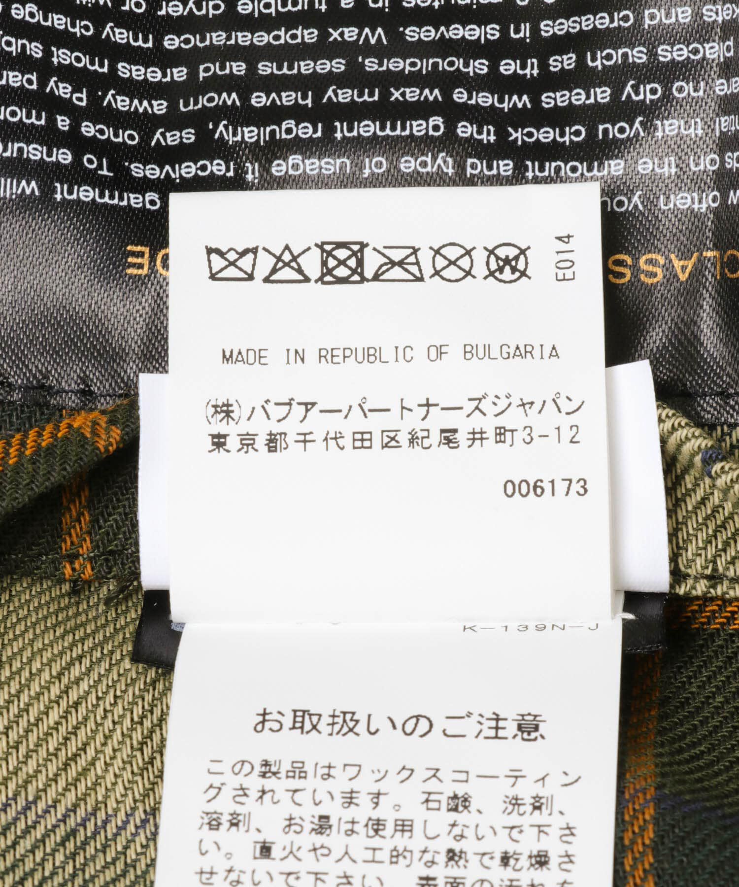 URBAN RESEARCH「Barbour　OS BEAUFORT WAX JACKET」|ノーカラーコート|