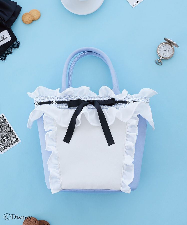 Maison de FLEUR「Alice/レースリボントートバッグ」|トートバッグ|