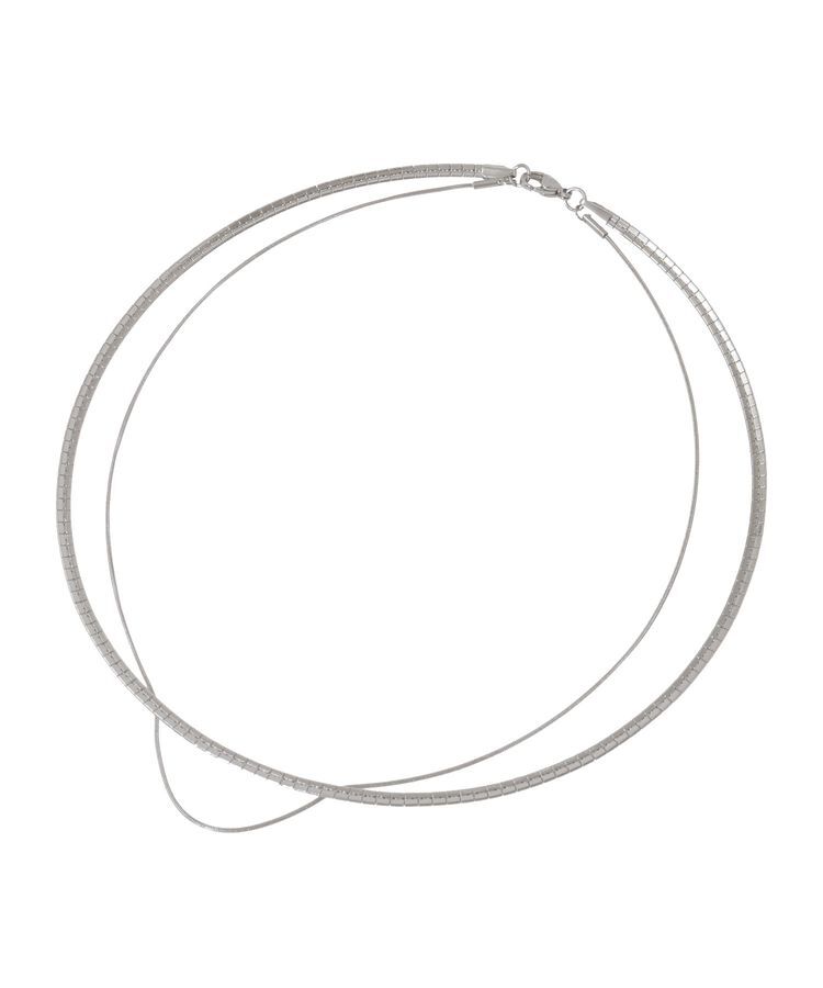 GARAGE OF GOOD CLOTHING「STAINLESS2連チョーカー」|ネックレス|