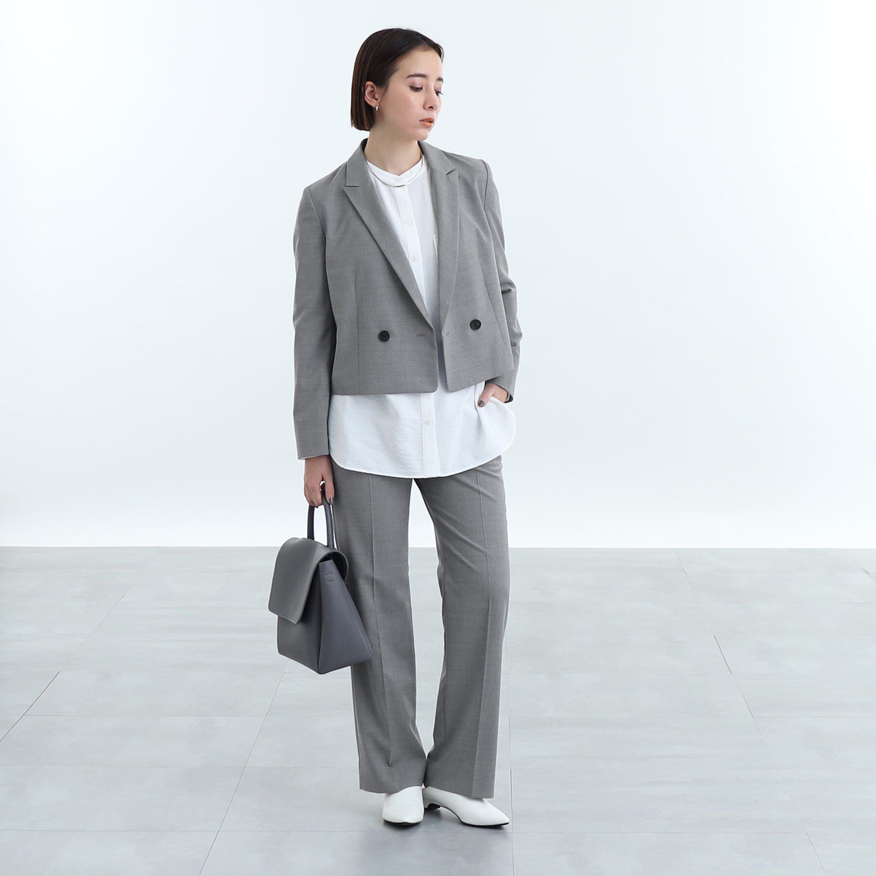 INDIVI「【洗える】ストレートパンツ」|その他|