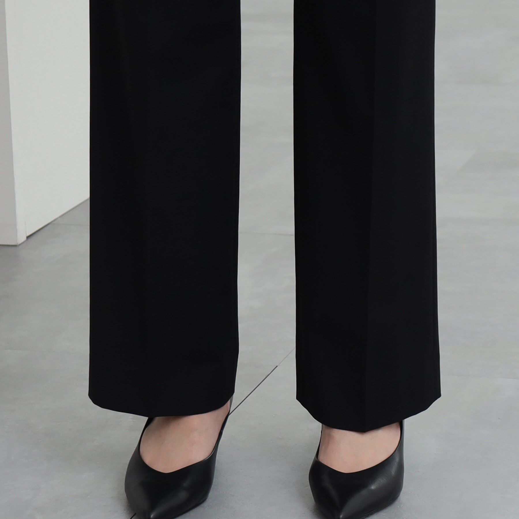 INDIVI「【洗える】ストレートパンツ」|その他|