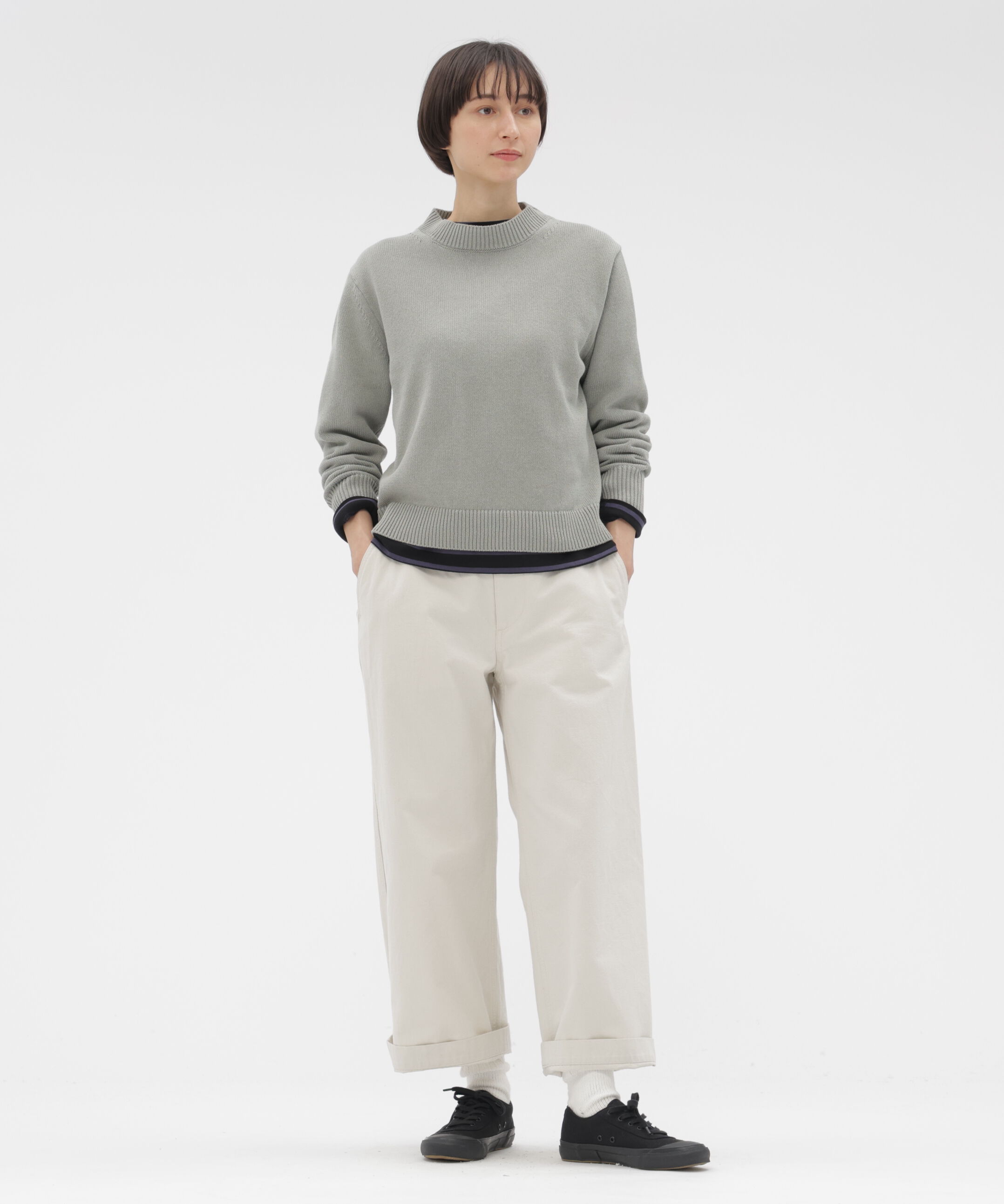 MHL.「SPORTS COTTON KNITWEAR」|ニット・セーター|