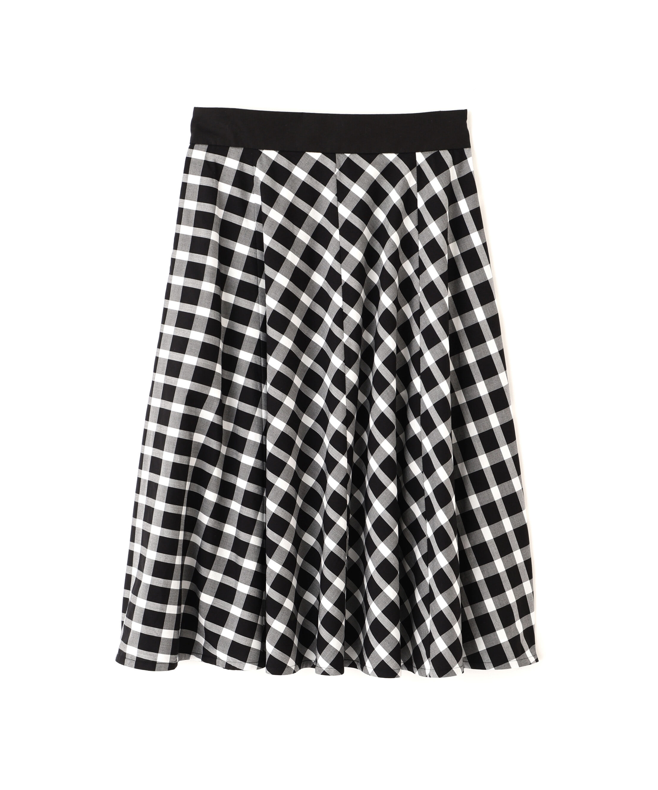  「COTTON CHECK SKIRT」|スカート|