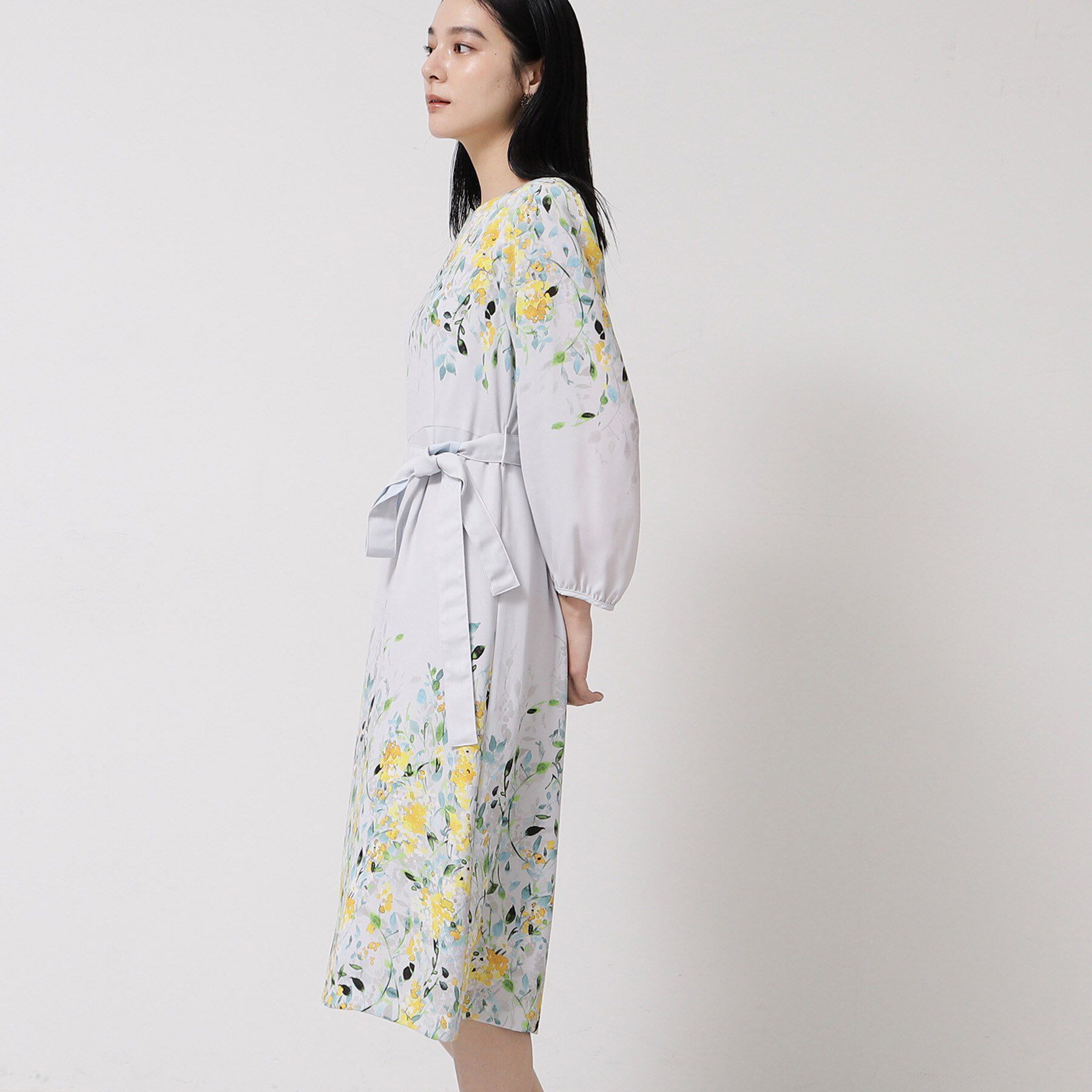 SunaUna「【&yours project】花柄ワンピース」|ワンピース|
