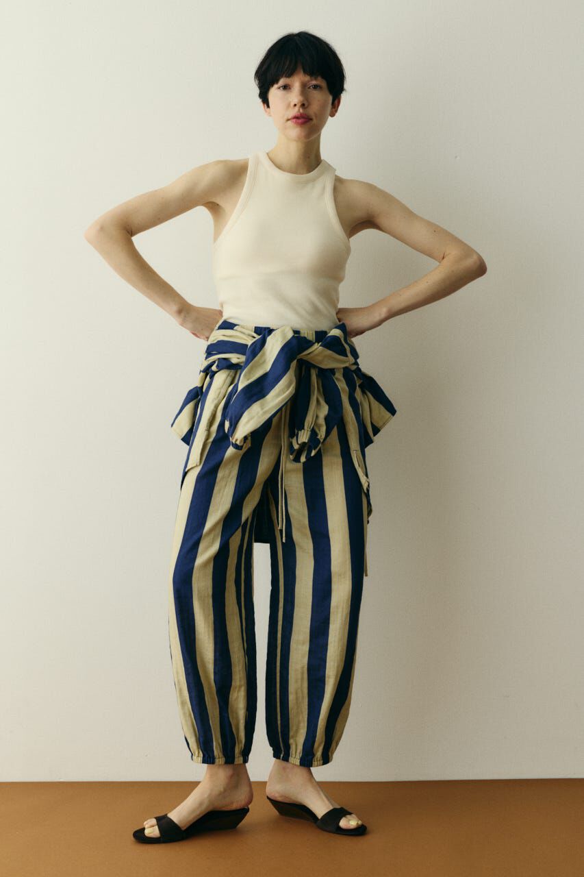HeRIN.CYE「Stripe gauze pants」|その他|