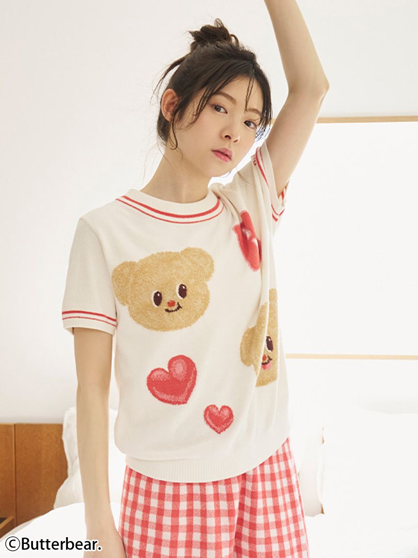 SNIDEL HOME「【BUTTERBEAR】ニットプルオーバー」|ルームウェア|