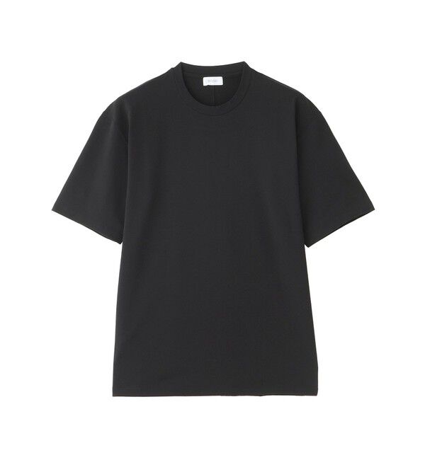 MACKINTOSH PHILOSOPHY「【WEB&一部店舗限定】ピケ鹿の子クルーネックTシャツ」|Tシャツ・カットソー|ブラック