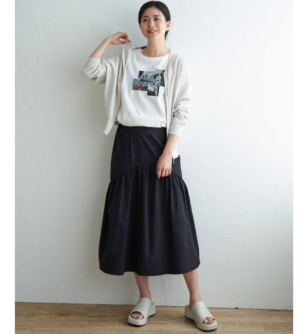 ikka「ニットジップパーカー」|その他|