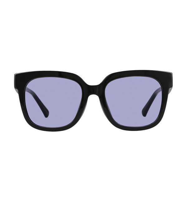  「SUNCUTGlasses/UV100%CUT サングラス ビッグシェイプ  カラーレンズ 紫外線対策 UVカット ユニセックス」|サングラス|