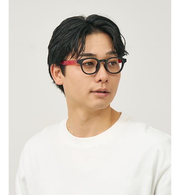  「Zoff｜FRUITS ZIPPER メガネ | フルーツジッパー グッズ 眼鏡 伊達メガネ レンズ交換券付」|メガネ|
